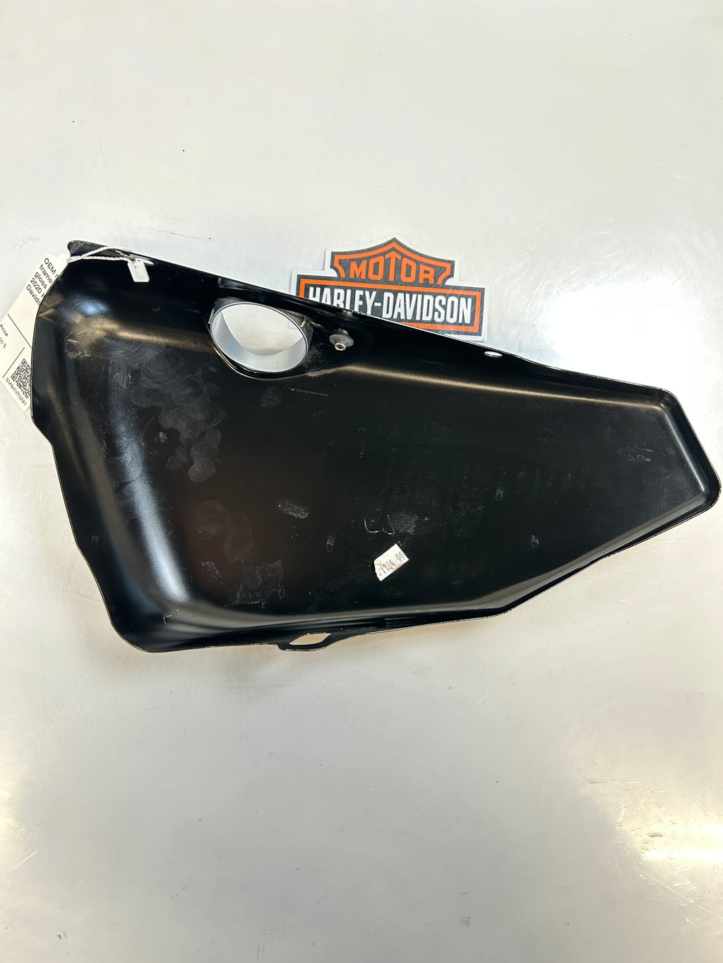 Harley-Davidson Sportster OEM Right Side Oil Tank Cover Black 57200092DH