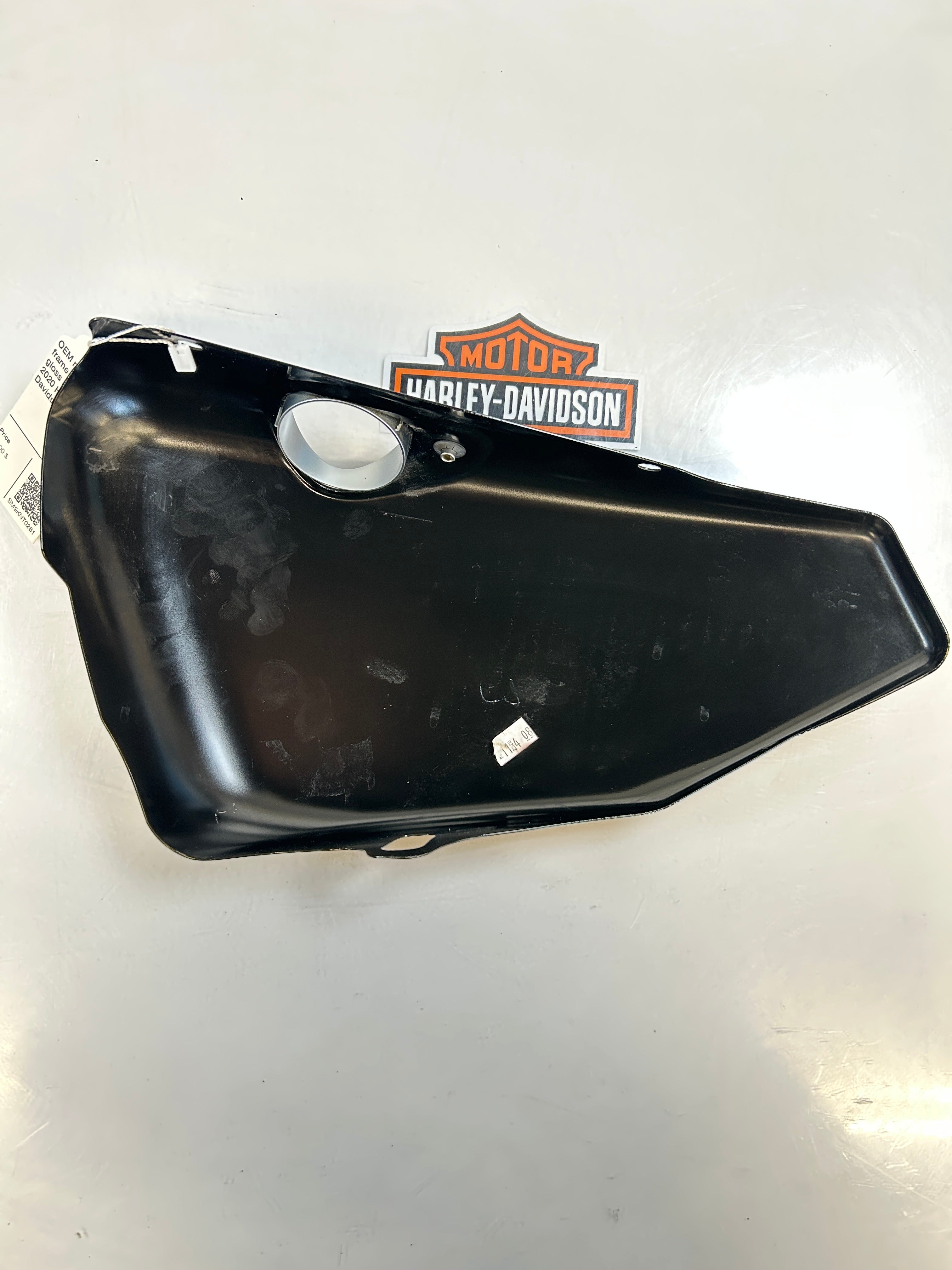 Harley-Davidson Sportster OEM Right Side Oil Tank Cover Black 57200092DH